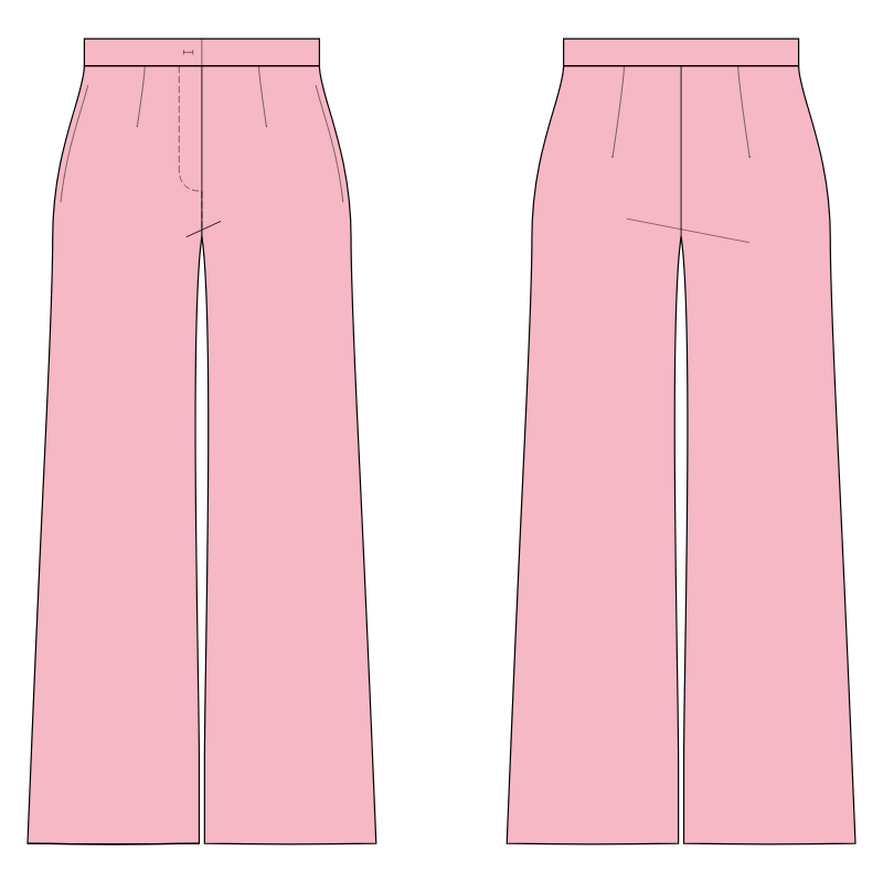 FREE PATTERN ALERT: 25+ Free Women's Pants Patterns | On the Cutting Floor:  Printable pdf sewing patterns and tutorials for women