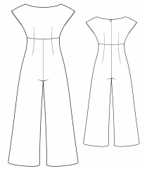 Lekala Sewing Patterns - WOMEN Jumpsuits Sewing Patterns Made to ...