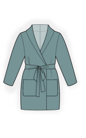 Lekala Sewing Patterns - WOMEN Dressing gowns Sewing Patterns Made to ...