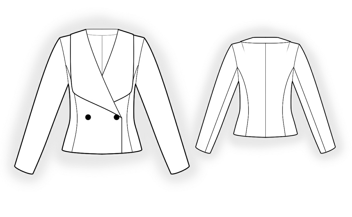 HOW TO MAKE A DOUBLE BREASTED BLAZER JACKET [Pattern Tutorial