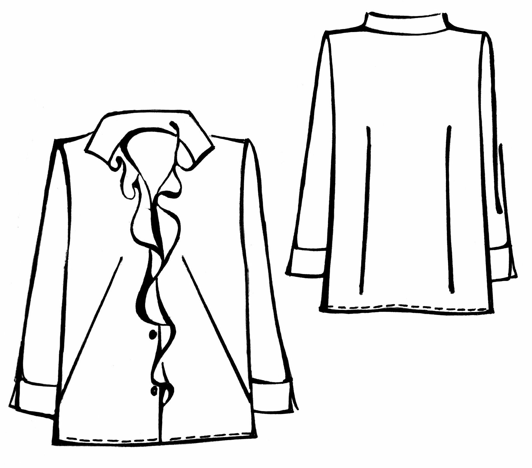 Фасоны выкройки женских блузок